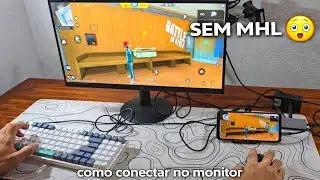 Mobilador: Como Jogar Free Fire no Monitor Sem MHL #cabold39  #mobilador