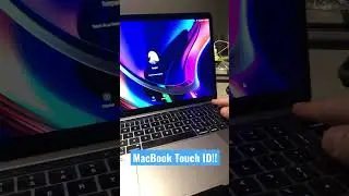 MacBook Pro 13 Inch 2019 Touch ID Speed Test!! #shorts