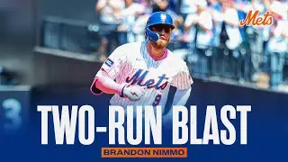 Brandon Nimmo Goes YARD in the 8th