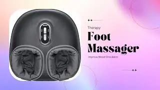 Electric Foot Massager With Heat Machine| Foot Pain Relief | Review and Unboxing