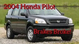 2004 Honda Pilot Front Brakes #honda #brakesystems #discbrakes