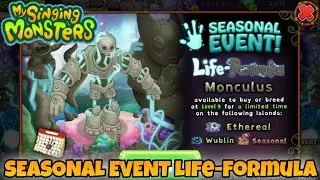 SEASONAL EVENT Life-Formula on Ethereal Island | My Singing Monsters