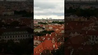 ❤️ Prague view from Castle 🏰