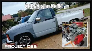 Головки блока цилиндров, купленные на eBay, установлены на двигатель OBS - SBC 350.