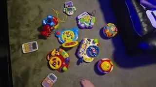10 Vtech Baby Toys As Planets In Motion Mobile Clips In Black 