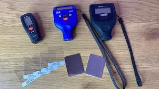 Тест толщиномеров Yunombo 100 R&D et360 Profiline tg 777