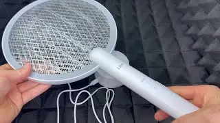 LiBa Electric Fly Swatter Racket Bug Zapper USB Rechargeable Indoor Outdoor Mosquito Zapper Unboxing