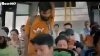 Funny Video of Bus Traveller | Angry Man Argues with Lady😎