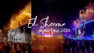 ED SHEERAN Loop Tour 2026 - First Night in Auckland, NEW ZEALAND Highlights