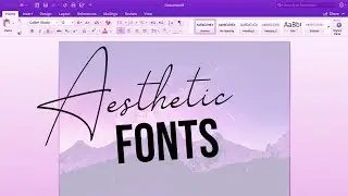 AESTHETIC FONTS PACK