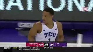 Nebraska vs TCU Men's NIT Highlights