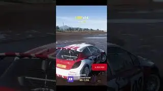 #shorts 5000 XP board hunt with a Peugeot 207 Rally Car | Forza Horizon 5