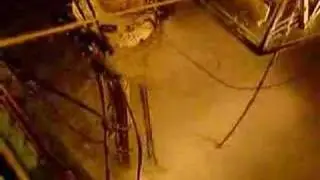 CYCLONE HITS THE RIG