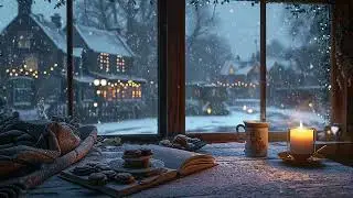 Winter Library ASMR Sounds for Emotional Calm, Stress Recovery and Deep Night Rest
