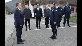 Ministar Dačić obišao jedanas Policijsku stanicu i Vatrogasno-spasilačko odeljenje u Malom Zvorniku