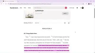 Bible Reading Lessons | Day 365 of 365 | Revelation 20 - 22