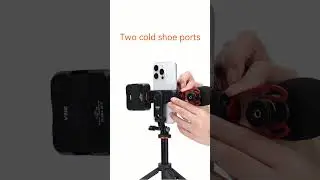 VRIG Phone Holder/Hot Shoe Mount Adapter Kit Compatible with Action Camera GoPro