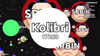 Crazy Autosplits! Agar.io Solo Gameplay