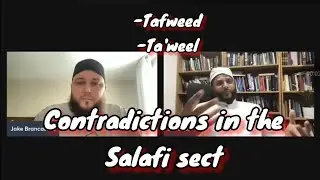 Contradictions in the Salafi sect in regards to Tafweed and Taweel | Mohammed Hijab