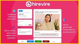 95% Off Hirevire Lifetime Deal: Hirevire Can Help Setup Interviews with Only the Best Candidates!