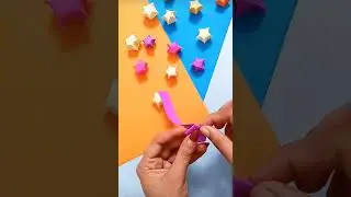 #Diy #Paper Star #Origami star #3D star using paper