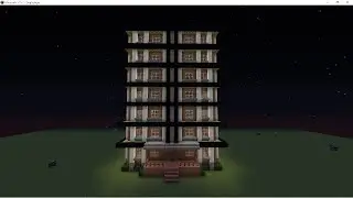 Minecraft Hotel (Speed Build/Speed up) Part 1