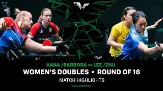 Hana Matelova/Barbora Balazova vs Lee Ho Ching/Zhu Chengzhu | WD R16 | Saudi Smash 2024