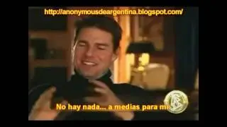 Tom Cruise Video Adoctrinador de Scientology (traducido y subtitulado Petete / Anonymous Argentina)