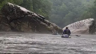 BIG SOUTH FORK. CUMBERLAND RIVER 19 MILES DEVILS JUMP