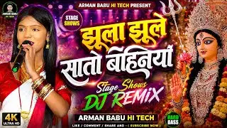 Jhula Jhule Saato bahiniya Lachke nimiya ke daar Jhan Jhan Bass Hard Bass Toing Mix bhakti Dj Song