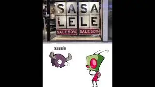 Sasalele? Invader Zim: Gir, Zim and Mini Moose