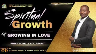 𝟏6.𝟏𝟐.𝟐𝟓 | Wisdom & Communion 𝐒𝐞𝐫𝐯𝐢𝐜𝐞 | Apst. Sam K. N. Victor | Spiritual Growth:  Growing in Love