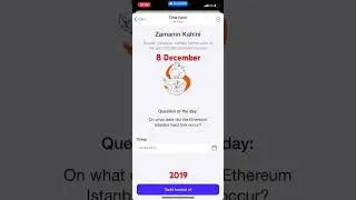 Time Farm 29 August 2024 On what date did the Ethereum Istanbul hard fork occur? #timefarmanswer