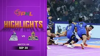 Pro Kabaddi Highlights: #HaryanaSteelers vs #TamilThalaivas | September 20 | PKL Season 12