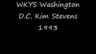 WKYS Washington D.C. Kim Stevens 1993.wmv