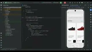 I Created an ecommerce app UI  in Flutter (with add to cart feature)