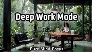 Deep Work Mode 🌿 | Calm Nature Workspace for Deep Focus | Pure Mind Focus