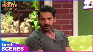 Comedy Nights Live | John Abraham Woos The Audience By His Abs | Colors TV