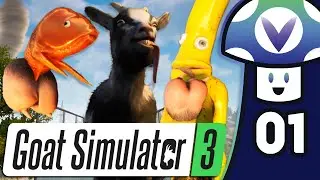 [Vinesauce] Vinny - Goat Simulator 3 (PART 1)