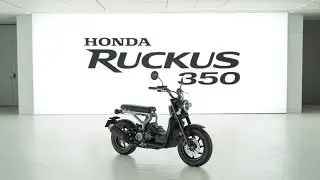 Honda RUCKUS 350 2026 года — самый дикий скутер, который когда-либо создавала Honda!