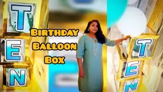 EASY Balloon Surprise Box DIY | Birthday Gift Tutorial (Using Party City Supplies!)