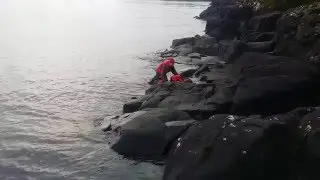 R&ouml;gla ute p&aring; V&auml;ttern med Flytring g&aring;r  i land