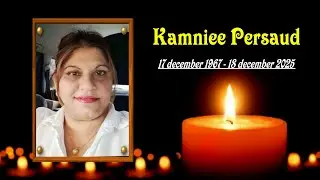 De Crematie van: Mevr. Kamniee Persaud