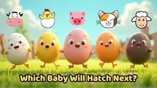 &ldquo;Jumping Sliding Eggs Song | Baby Animals Surprise for Toddlers & Preschool Kids&rdquo;