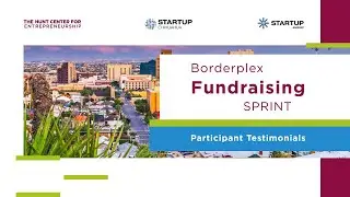 Borderplex Fundraising Sprint - Jonalex Herrera and Liz Pasillas