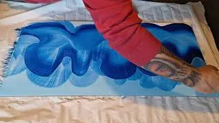 ARTE FLUIDO ORIGINAL ✨️🎨 PINCELADAS MAGICAS 🔥 ABSTRACTOS UNICOS 🔵🎁