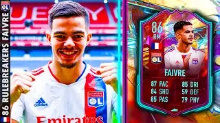 WORTH THE SBC? 🤔 86 RULEBREAKERS FAIVRE PLAYER REVIEW - FIFA 23 ULTIMATE TEAM