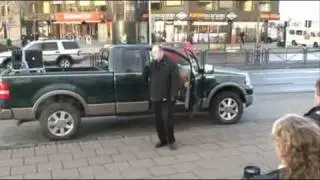 Protest in Iceland november 2009 video