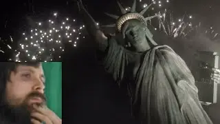 Forsen reacts to Statue of Liberty Destroyed - The Man in the High Castle