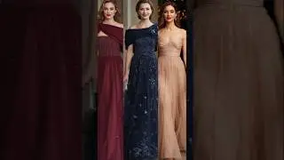 3 Luxury Couture Evening Gowns  | Elegant Wedding & Formal Wear Designs #eleganceinmotion